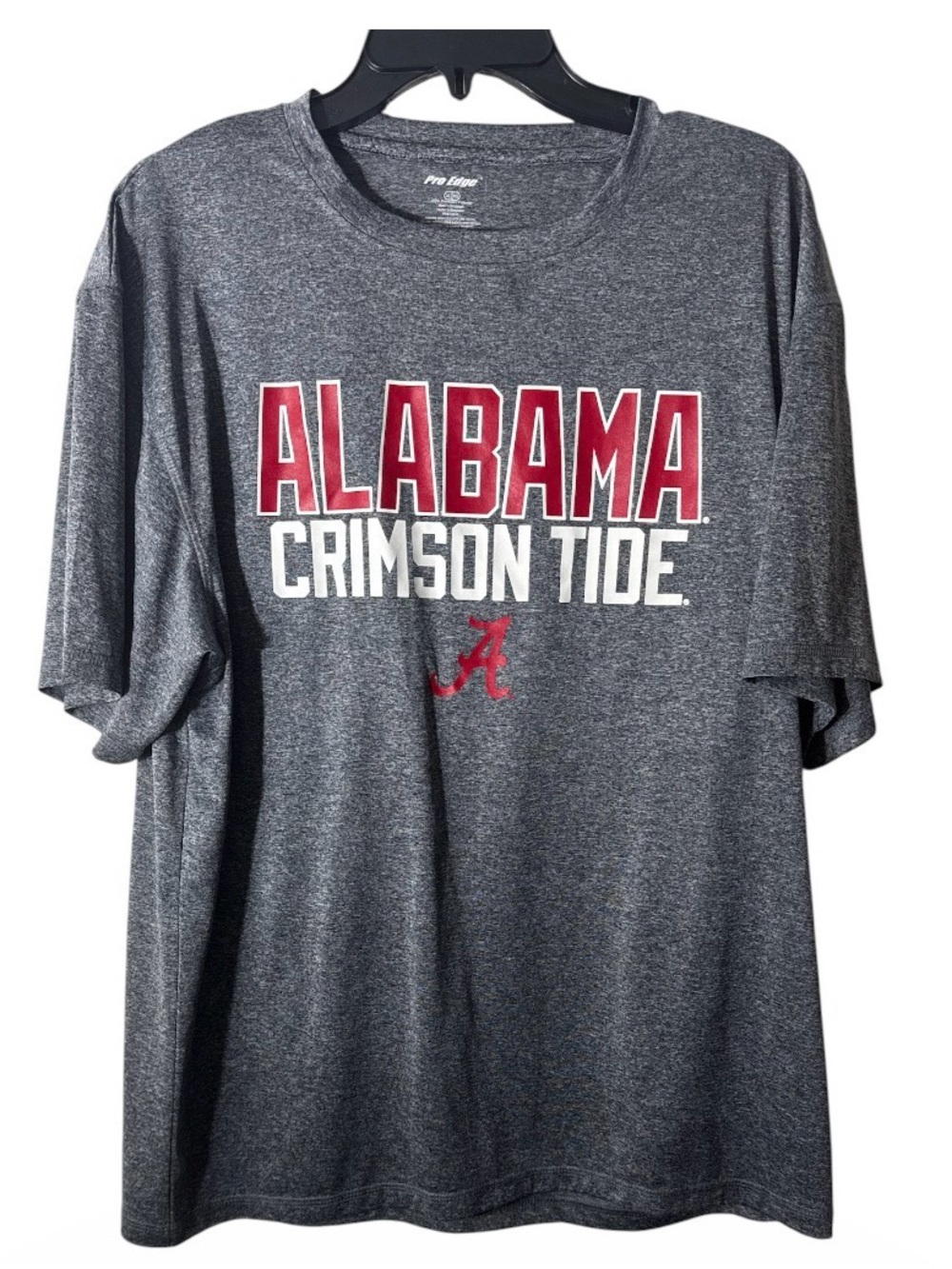 Alabama Crimson Tide Men's Gray Short-Sleeve Tee Size XL